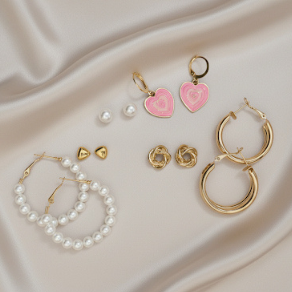 Nesovi 6-Pair Earring Set