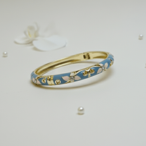 Meenakari Floral Bangle (Per Piece)