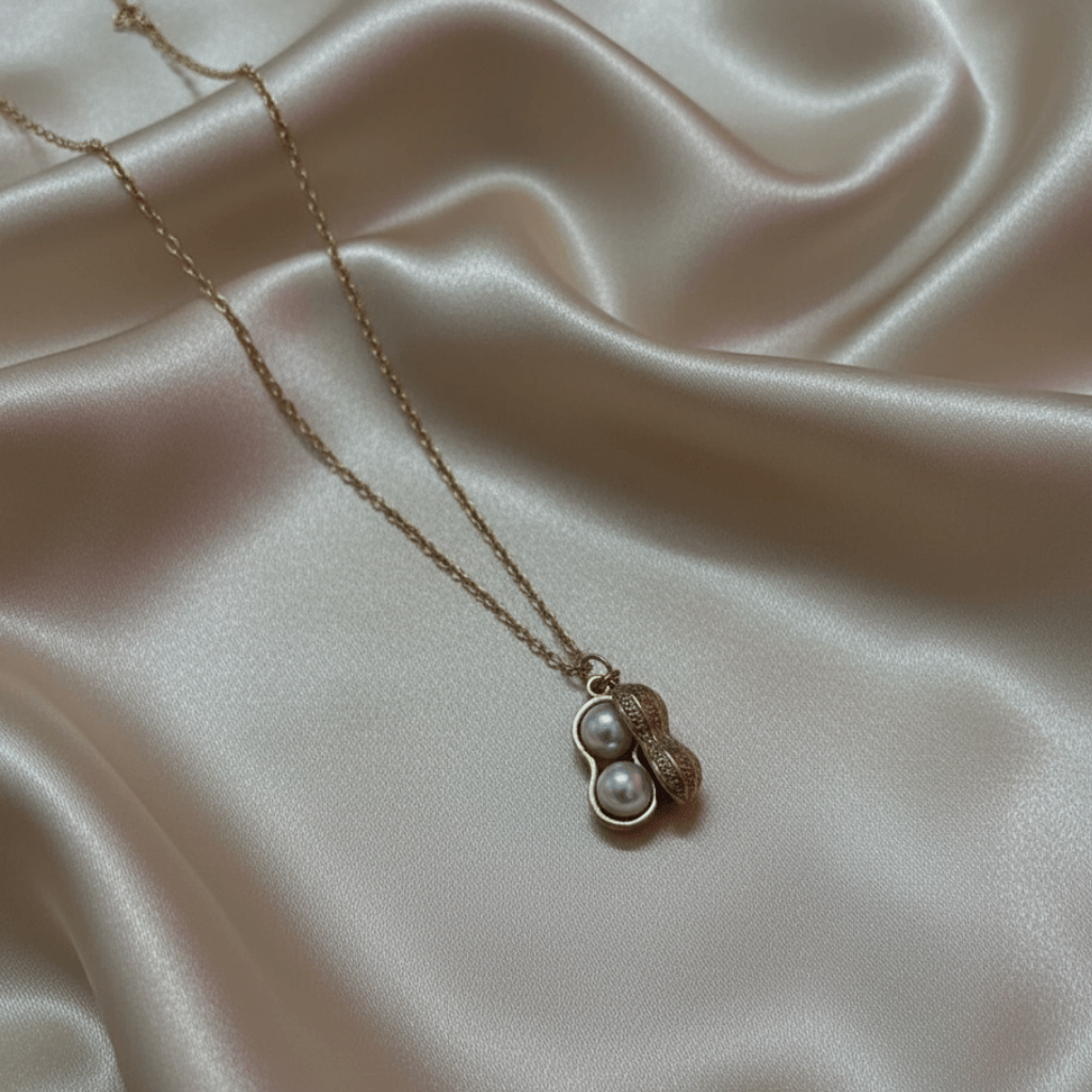 Peanut Pendant Necklace