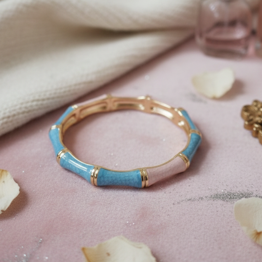 Meenakari Floral Bangle