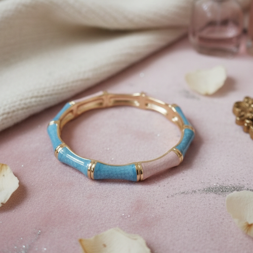 Meenakari Floral Bangle (Per Piece)