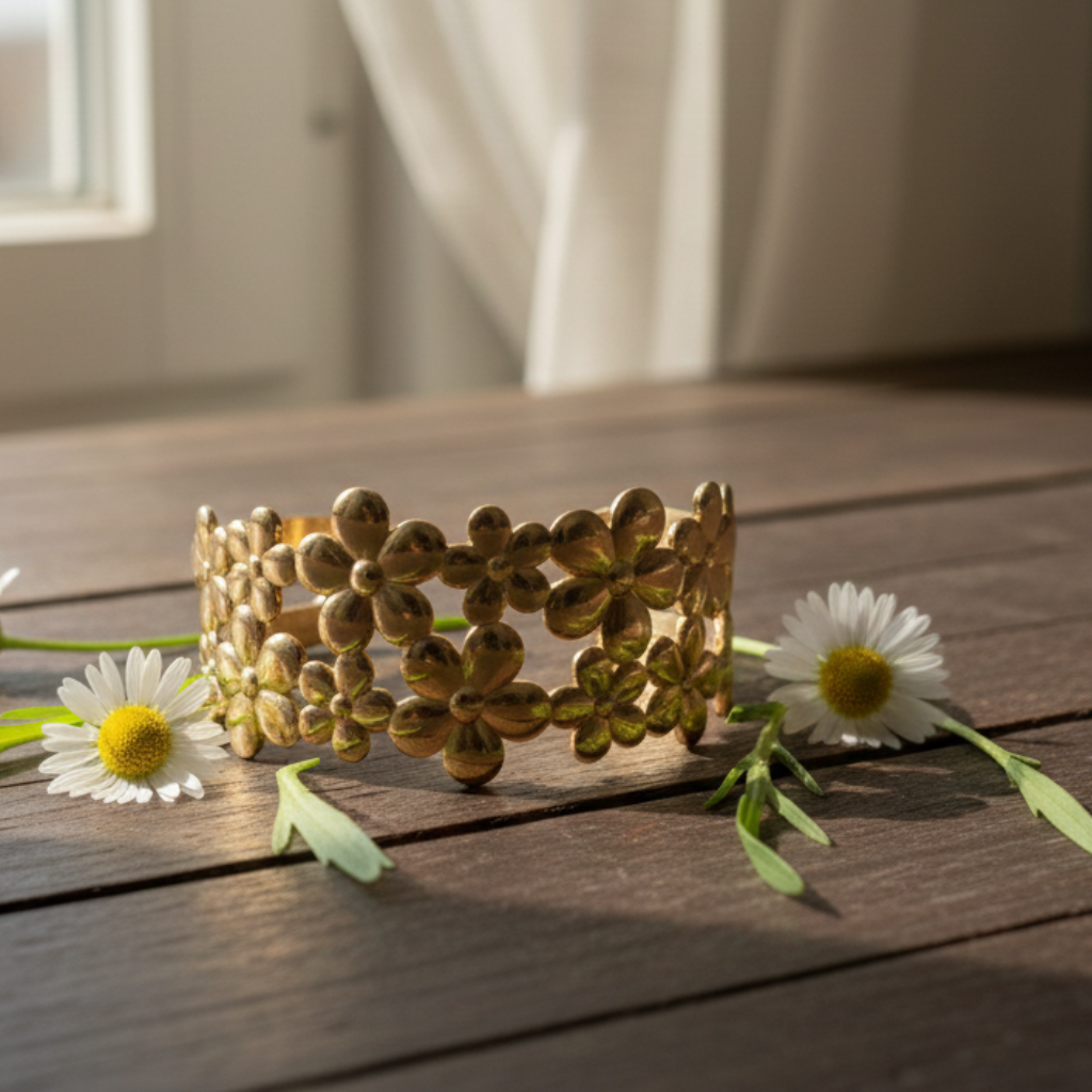Bloom Statement Cuff Bracelet