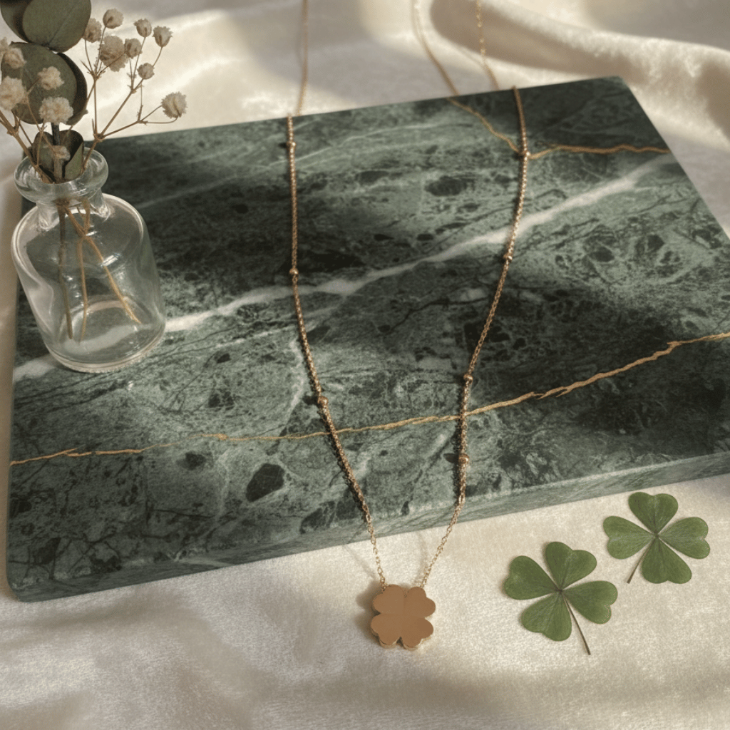 Lucky Clover Pendant Necklace