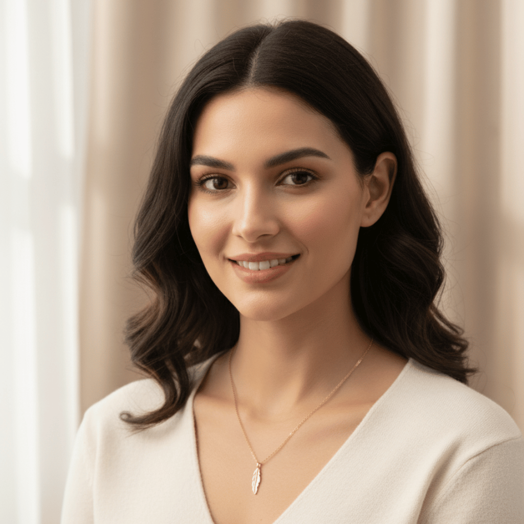 Elegant Feather Charm Necklace