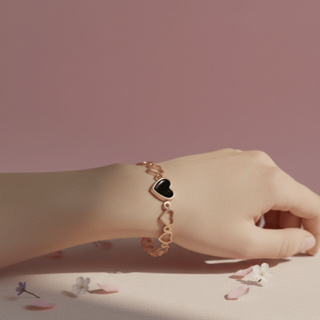 Golden Heart Bracelet